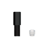 1/4-28 Anti-Twist Flangeless Fitting (10-pack) - PPS + ETFE