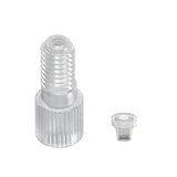 Raccord Flangeless M6 (lot de 10) - PTFE + PFA