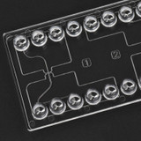 Bild des droplet generators mit Double Cross – 100 µm Düsen Fluidic 1032