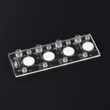 Image de la puce de génération de plasma - Quatre membranes rondes Fluidic 168