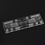 Image de la membrane à flux transversal puce  Option de flux par gravité Fluidic 694