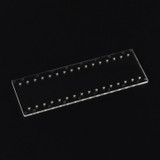 Image of Microscope Slide Platform - 2 x 16 through-hole interfaces - Fluidic 345