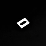 Image of Double-Sided Adhesive Tape Gasket - Rhombic chamber for Fluidic 1004 - Fluidic 1057