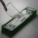 Peeling of a PDMS chip in a 3D printed mold