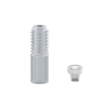 1/4-28 Headless Flangeless Fitting (10-pack) - PTFE + PFA