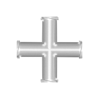Female Luer Cross Connector (10-pack) - PP