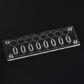 Image of PCR Chamber Chip  Splitter Unit  - With dead-end air reservoirs Fluidic 675