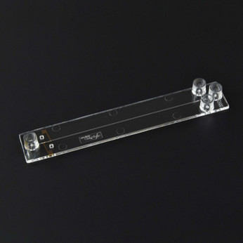 Image of Cross-Shaped Channel Chip  - With electrodes in non contact mode Fluidic 395