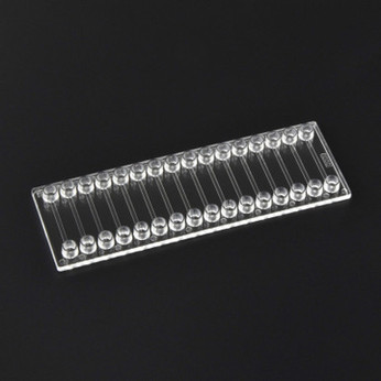 Image of Straight Channel Chip  - H 200 µm W 1000 µm channel Fluidic 152