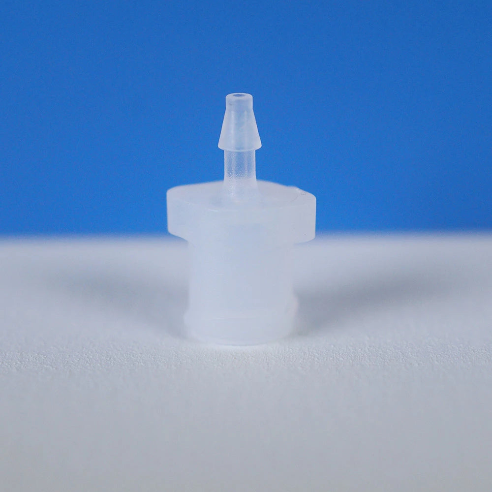 Barbed to Female Luer Adapter for Soft-walled Tubing (pack of 10) - Darwin Microfluidics