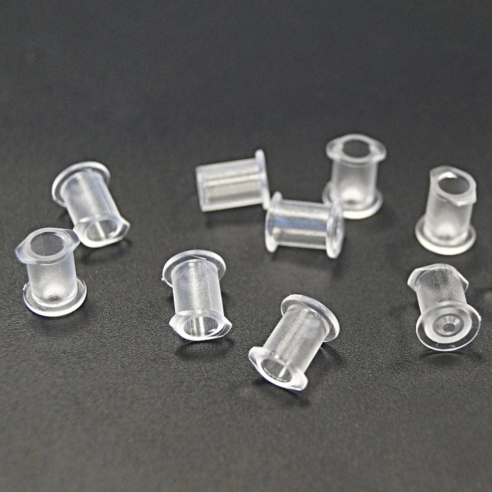 Luer Lock Chip Connection Ports w/ wide base (pack of 10) - Darwin Microfluidics