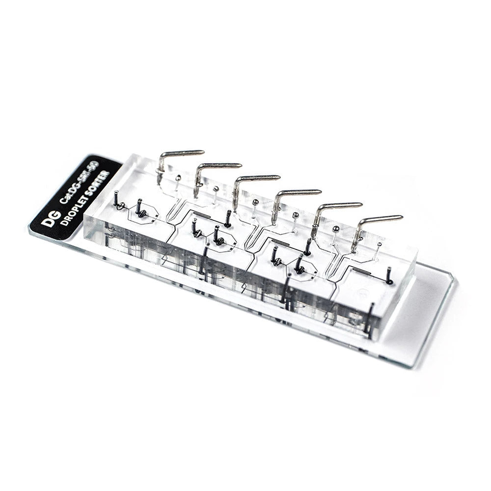 Active Droplet Sorting Chip - PDMS - Darwin Microfluidics