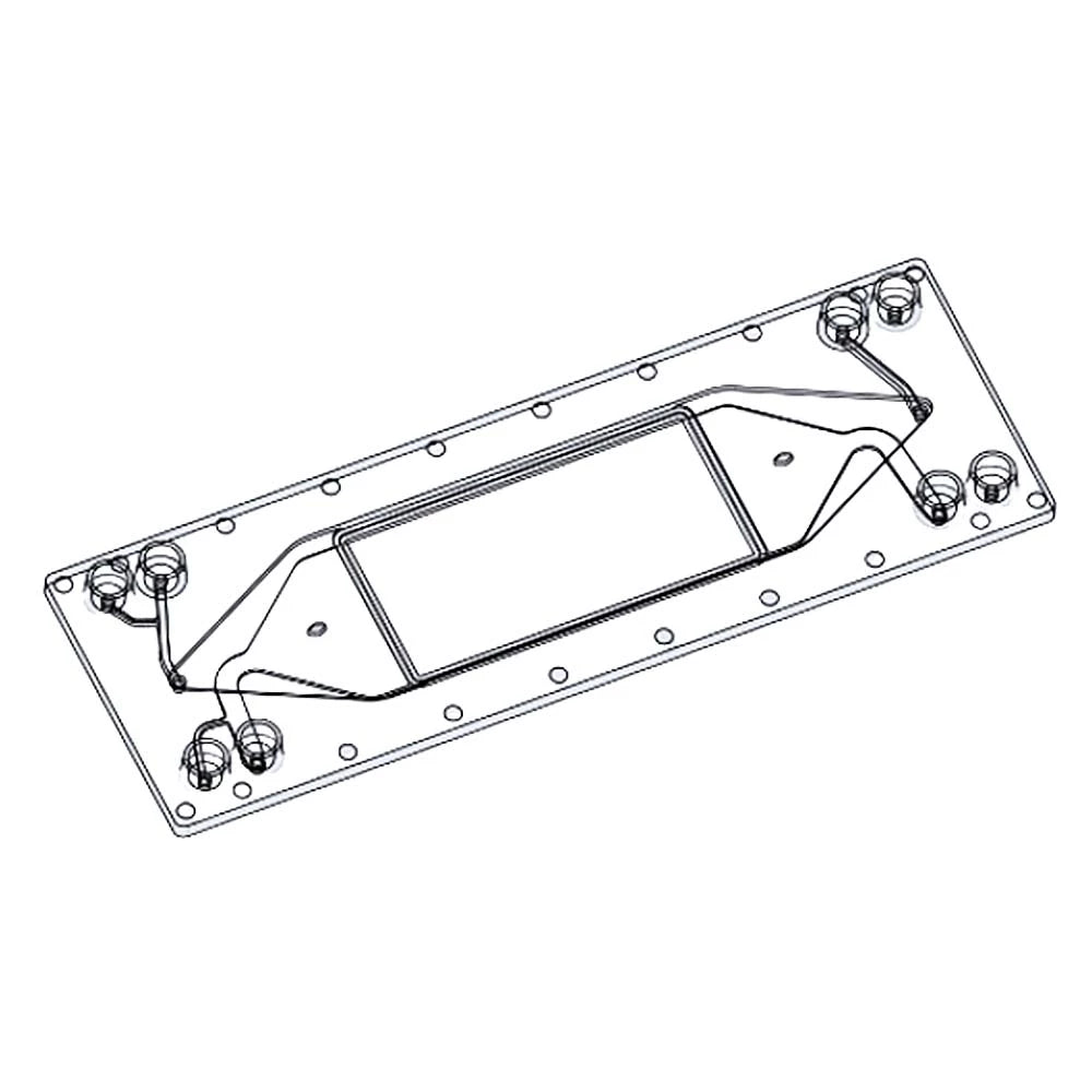 Cross-Flow Membrane Chip  - Large membrane interaction area Fluidic 846