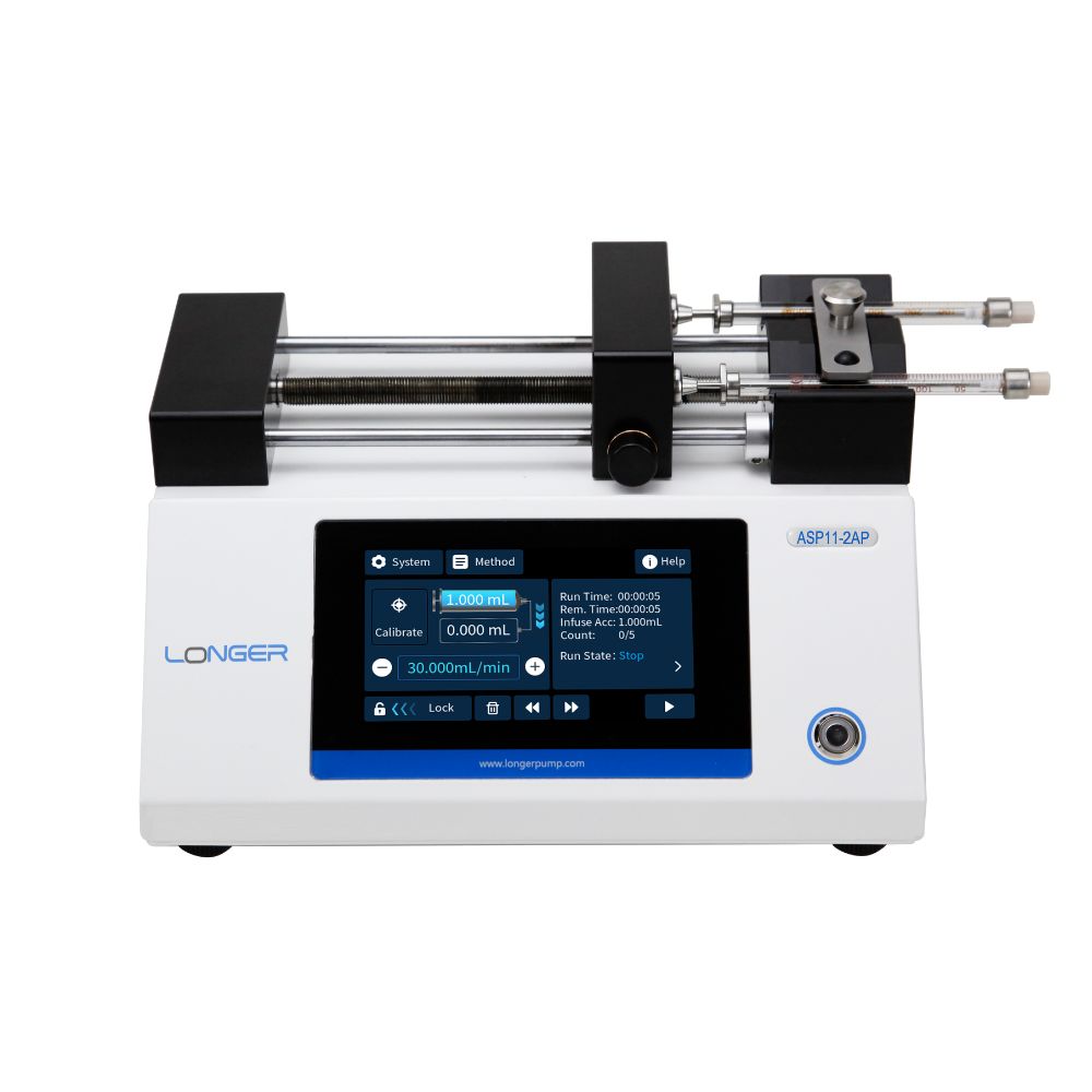 ASP11-2AP Low-Flow Dual Channel Syringe Pump