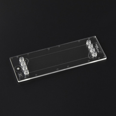 Image of Cross-Shaped Channel Chip  - W 80 µm H 80 µm channel Fluidic 161