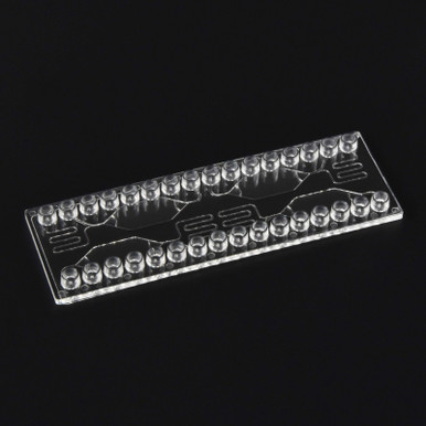 Image of Reaction Chamber Chip with pre-heating Channel  - 30 µl chamber volume Fluidic 992