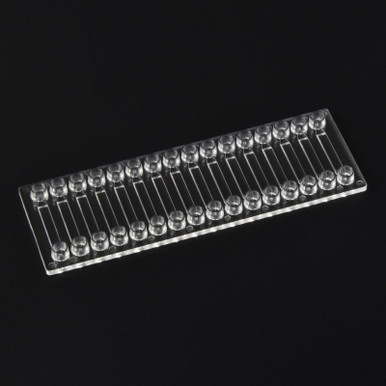Image of Straight channel chip  - H 700 µm W 2400 µm channel Fluidic 556