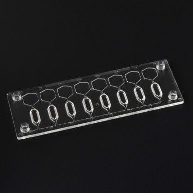 Image of PCR Chamber Chip  Splitter Unit  - With dead-end air reservoirs Fluidic 675