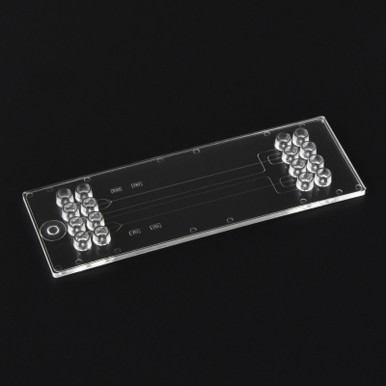 Image of Sorting and Flow Focusing Chip  - Various channel dimensions Fluidic 1102
