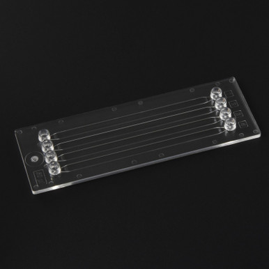 Image of Straight channel chip  - H 350 µm W 2775 µm channel Fluidic 560