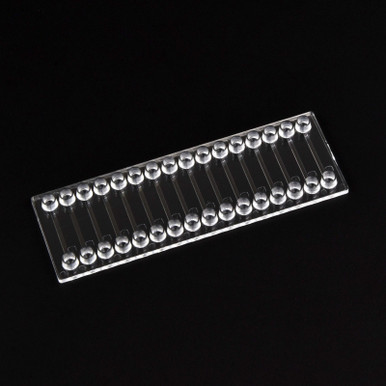 Image of Channel array chip  - Various channel depths Fluidic 1340