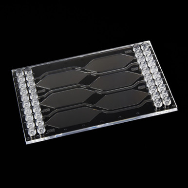 Image of Rhombic chamber double slide  - 100 µm to 300 µm chamber height Fluidic 1723