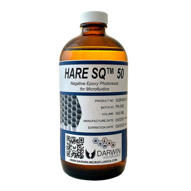 SQ Negative Epoxy Photoresist for Microfluidics - Darwin Microfluidics
