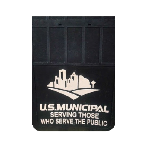 "U.S. MUNICIPAL" Mud Flaps 24" x 36" U.S. Municipal