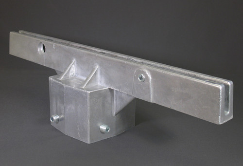 12" Wide Universal Post Cap Extruded for 2-3/8" Rd or 2" Square Post