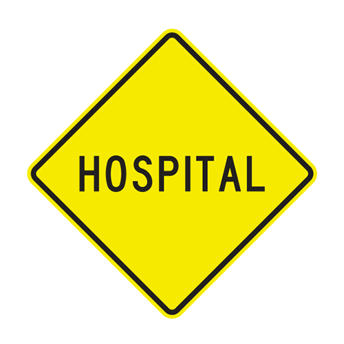 W11-101 - HOSPITAL - 30X30