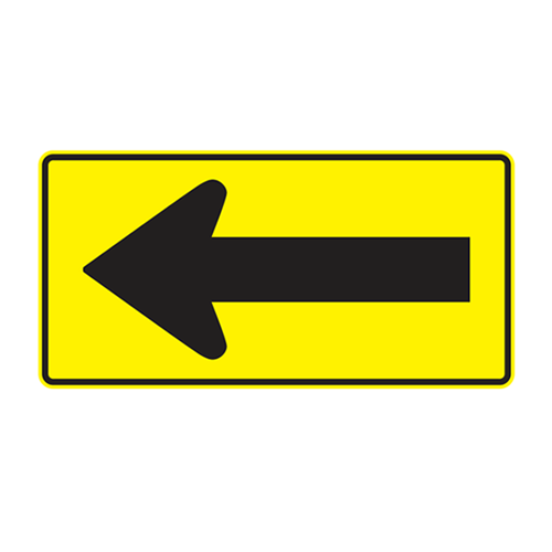 W1-6  | Single Arrow | 48x24