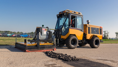 Infrared Asphalt Heater