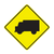 W11-10  -  TRUCK XING  -  30X30