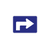 M5-1-1R - INTERSTATE ADVANCE 90 DEGREE RIGHT TURN - 21X15