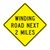 W1-5-1 - WINDING ROAD NEXT (--) MILES - 36X36