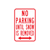 R7-203-2 | NO PARKING UNTIL SNOW IS REMOVED | 12X18