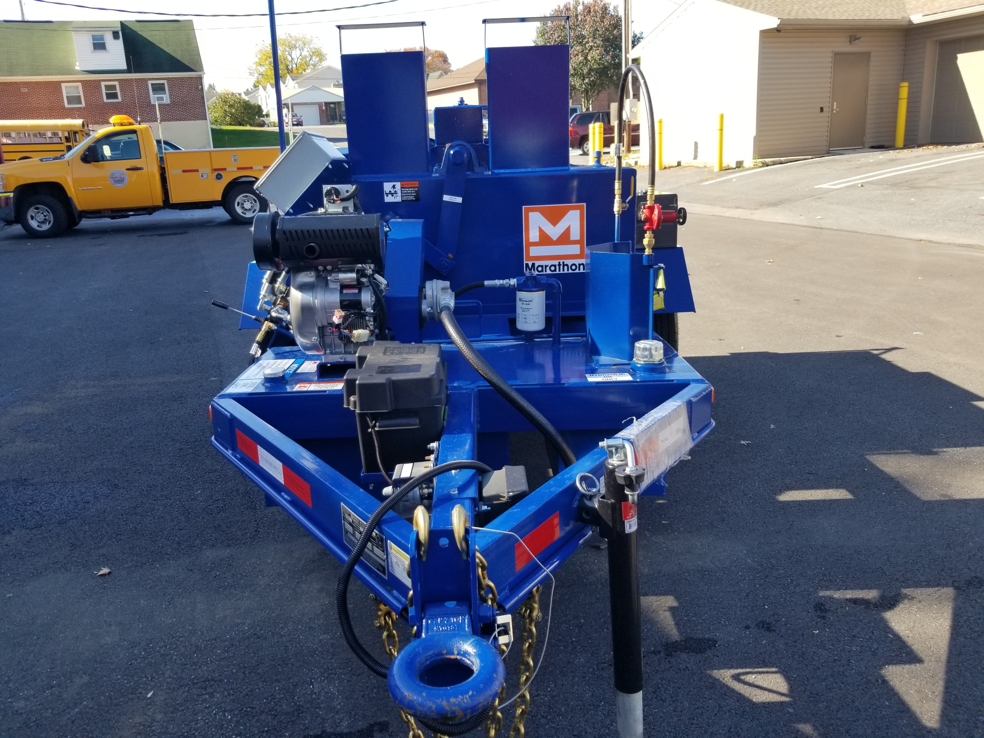 New Cumberland Borough Asphalt Kettle Trailer Delivery U.S. Municipal