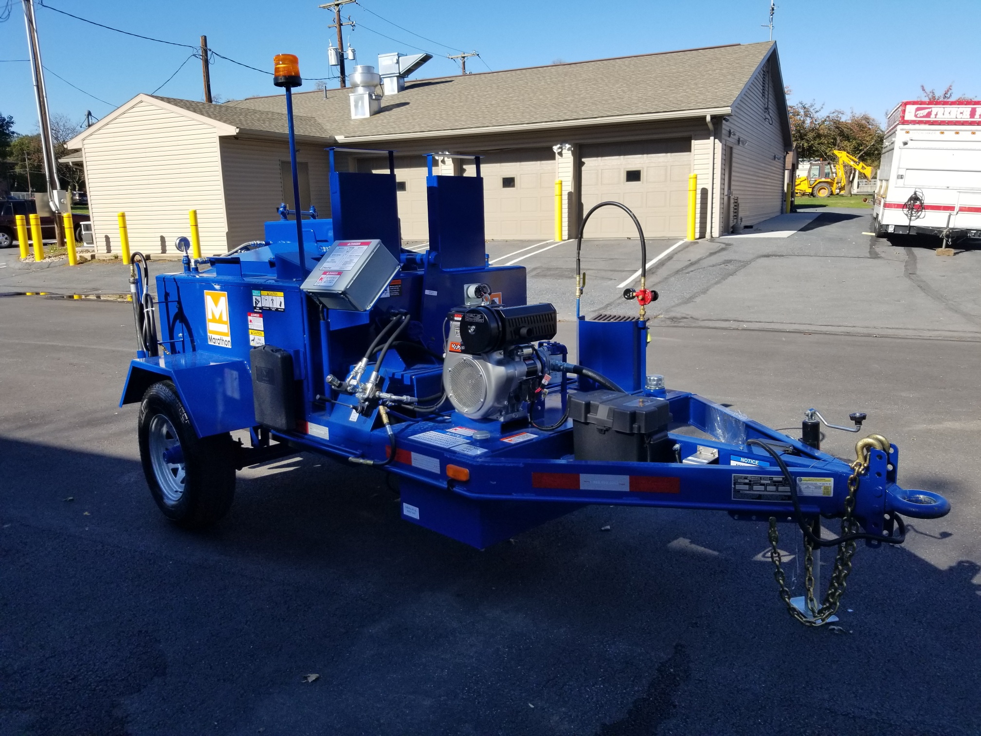 New Cumberland Borough Asphalt Kettle Trailer Delivery U.S. Municipal
