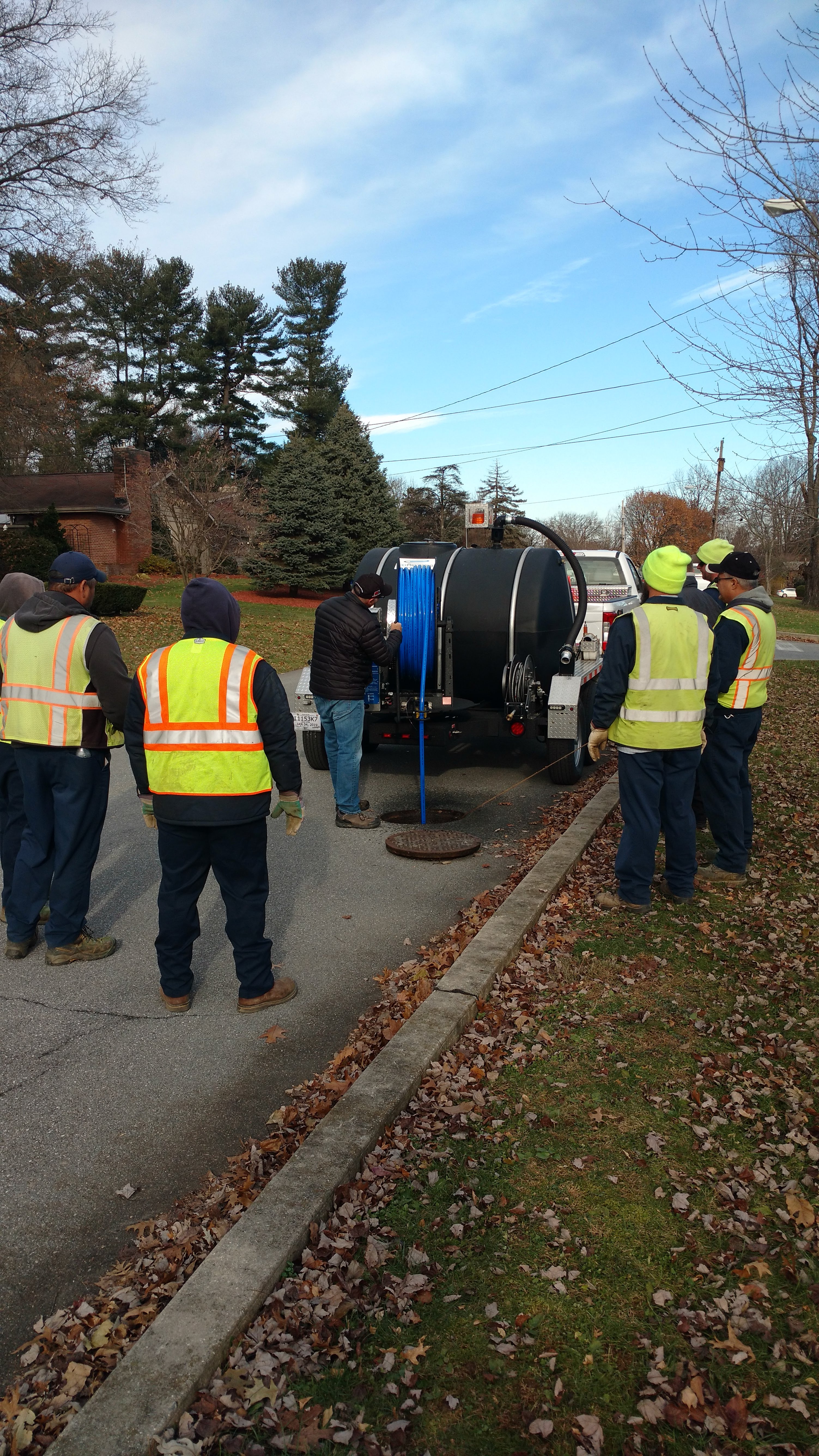 Lancaster Area Sewer Authority (LASA) New 700 Gallon PipeHunter Trailer Mount Jetter U.S