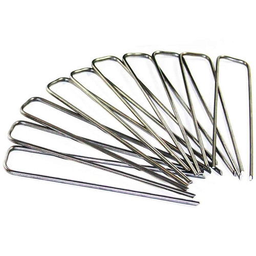 Straw Mat Staples 6" x 1" x 6" 11 ga. U.S. Municipal