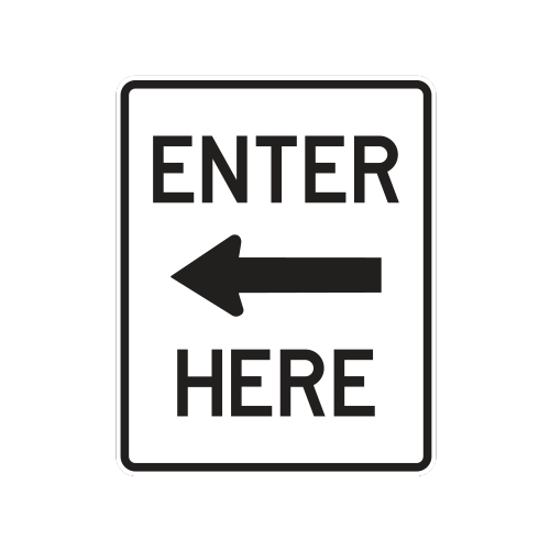 R4-106 | ENTER HERE | 24X30 - U.S. Municipal