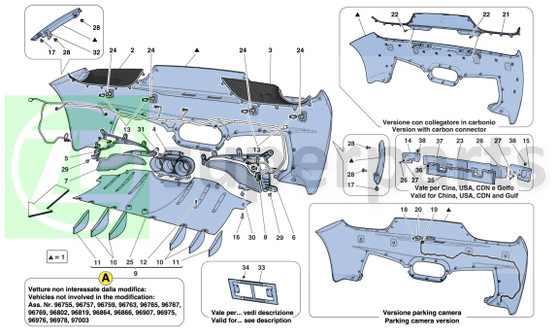 28. Ferrari 458 Spider SCREW 6X18 (Rear-11625824)