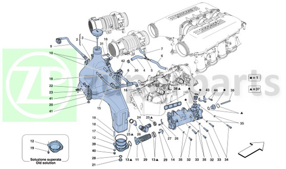 20. Ferrari 458 Spider GROMMET (Lubrication-177576)