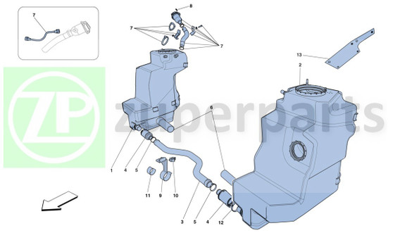 10. Ferrari 458 Spider CLIP 10MM (Fuel-236475)