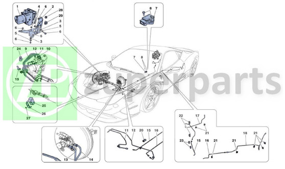 07. Ferrari 458 Speciale YAW SENSOR (BRAKE-317783)