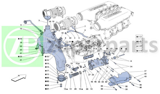 12. Ferrari 458 Speciale OIL PICKUP (LUBRICATION-255176)