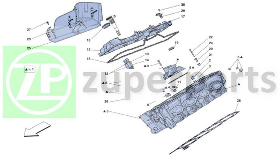 06. Ferrari 458 Speciale SCREW WITH WASHER (RIGHT-243721)