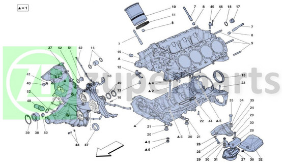 34. Ferrari 458 Speciale WASHER (CRANKCASE-127498)