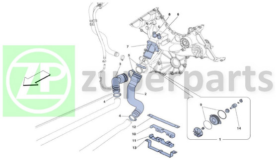 04. Ferrari 458 Speciale COLLAR (COOLING-262114)