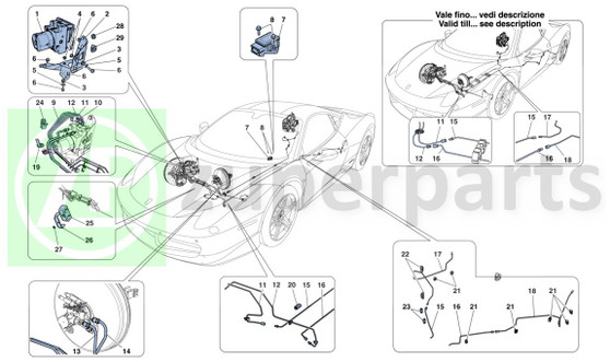 28. Ferrari 458 Italia PLUG 8 D.21-15 (Brake-232869)